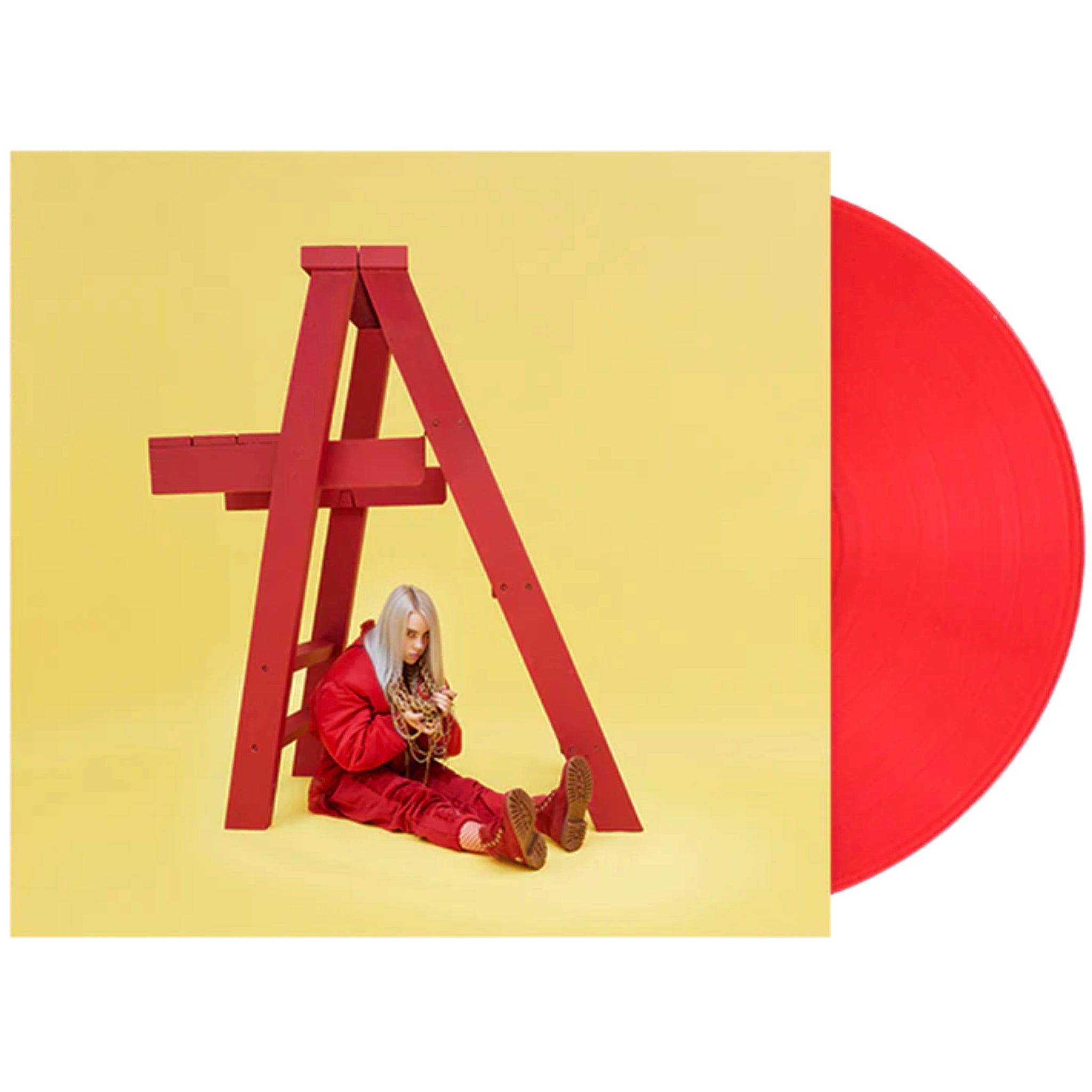 Billy Eilish Don't Smile At Me Red Vinyl LP