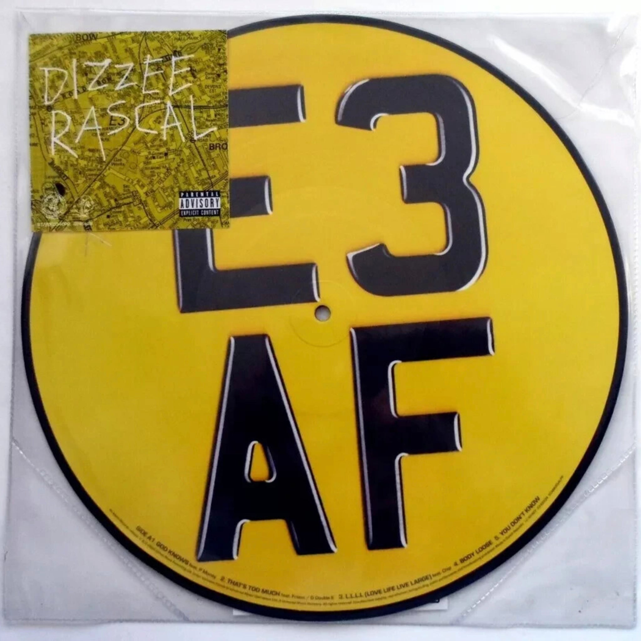 Dizzee Rascal E3AF Picture Disc Vinyl 12"