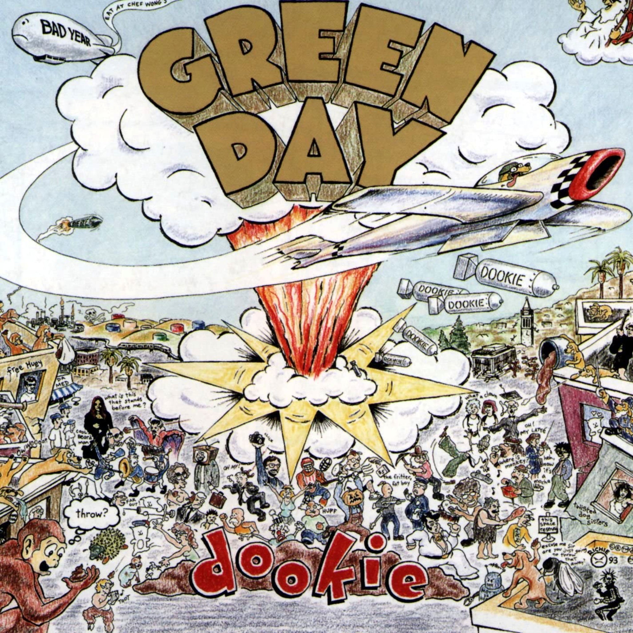 Green Day Dookie vinyl album