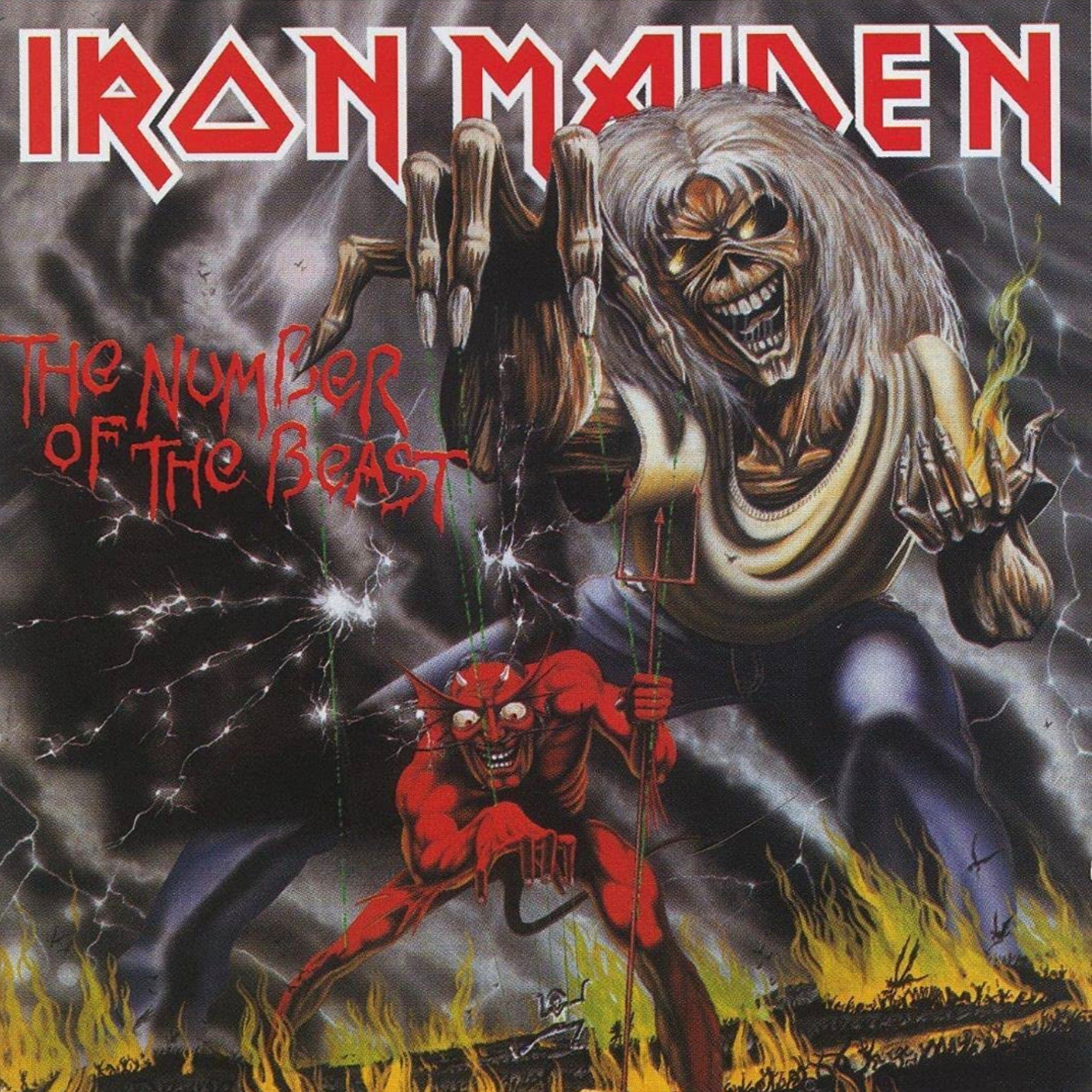 Iron Maiden Number Of The Beast Vinyl LP