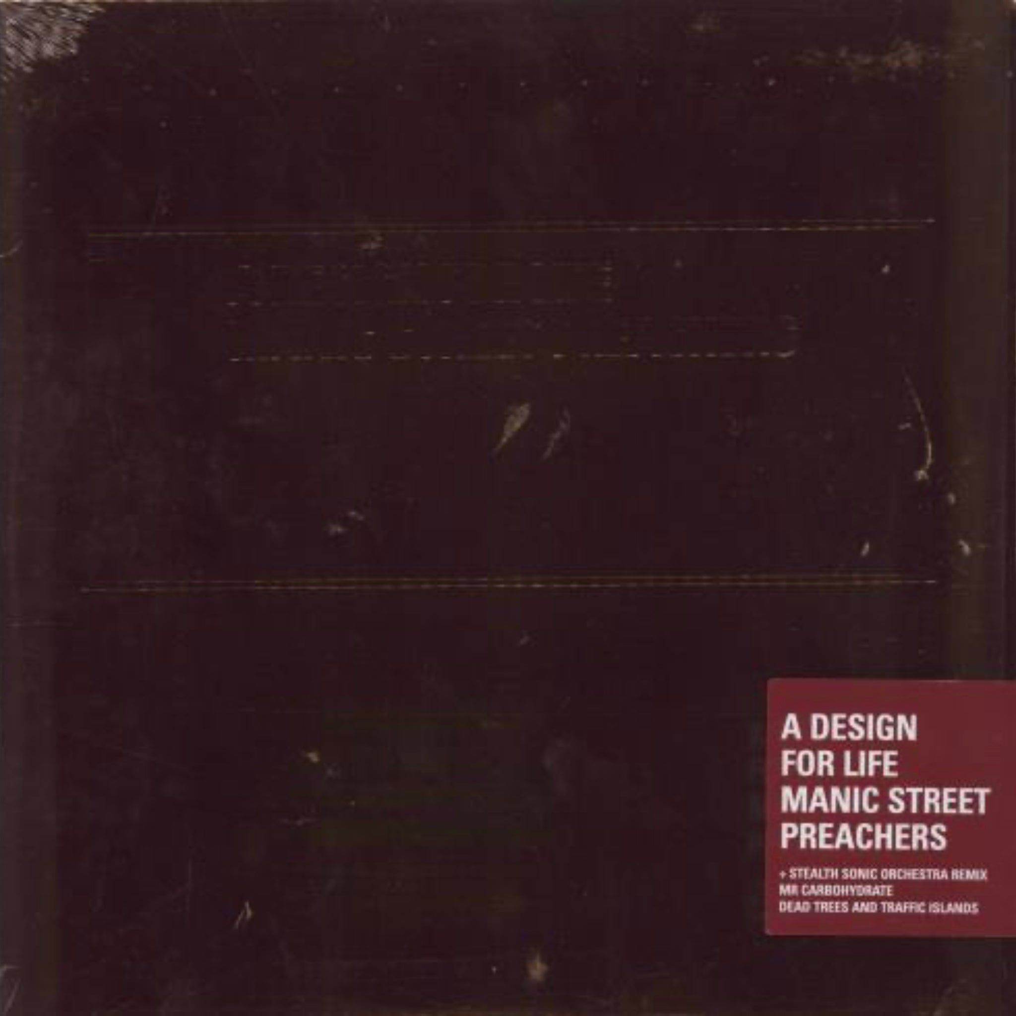 Manic Street Preachers A Design For Life vinyl record