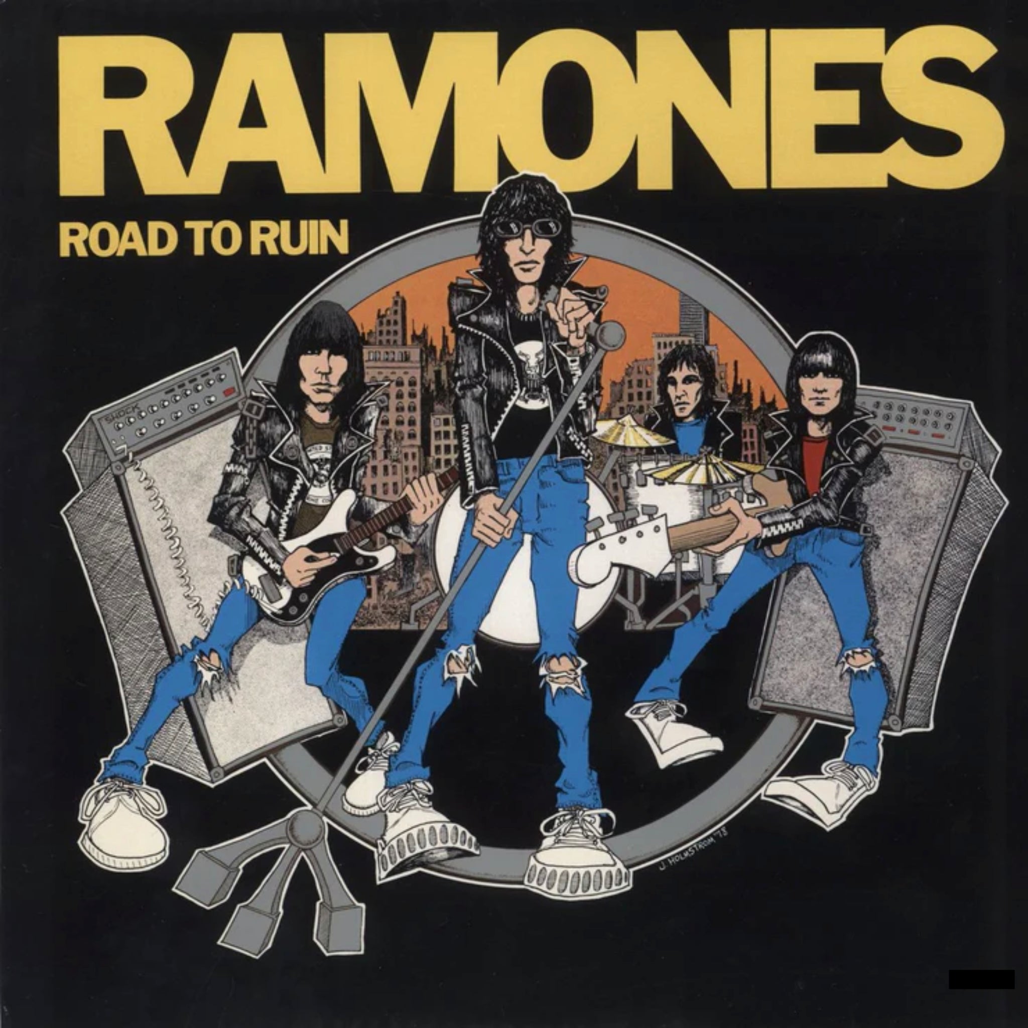 Ramones Road To Ruin vinyl album