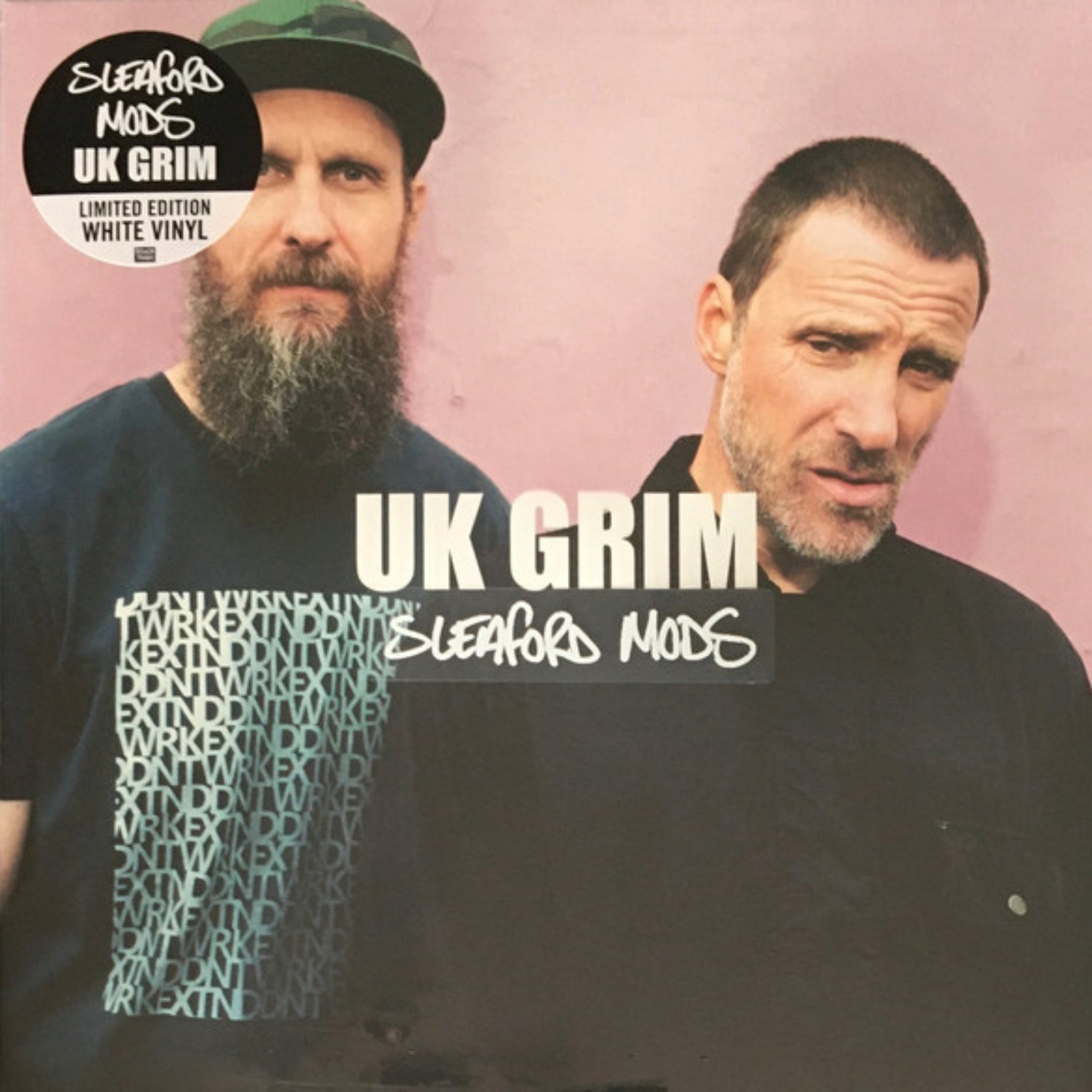 Sleaford Mods - UK Grim - White Vinyl LP