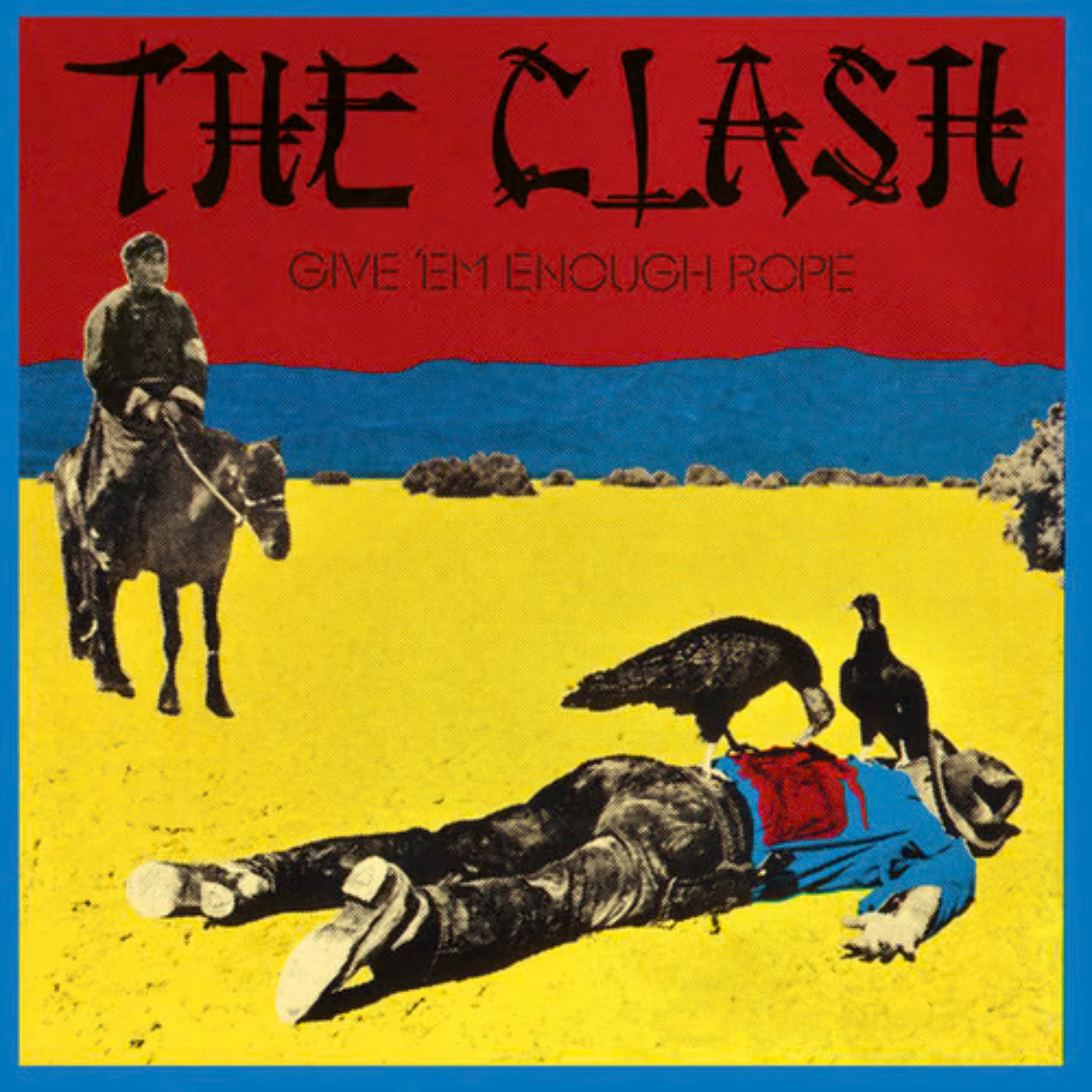 The Clash Give Em Enough Rope vinyl LP