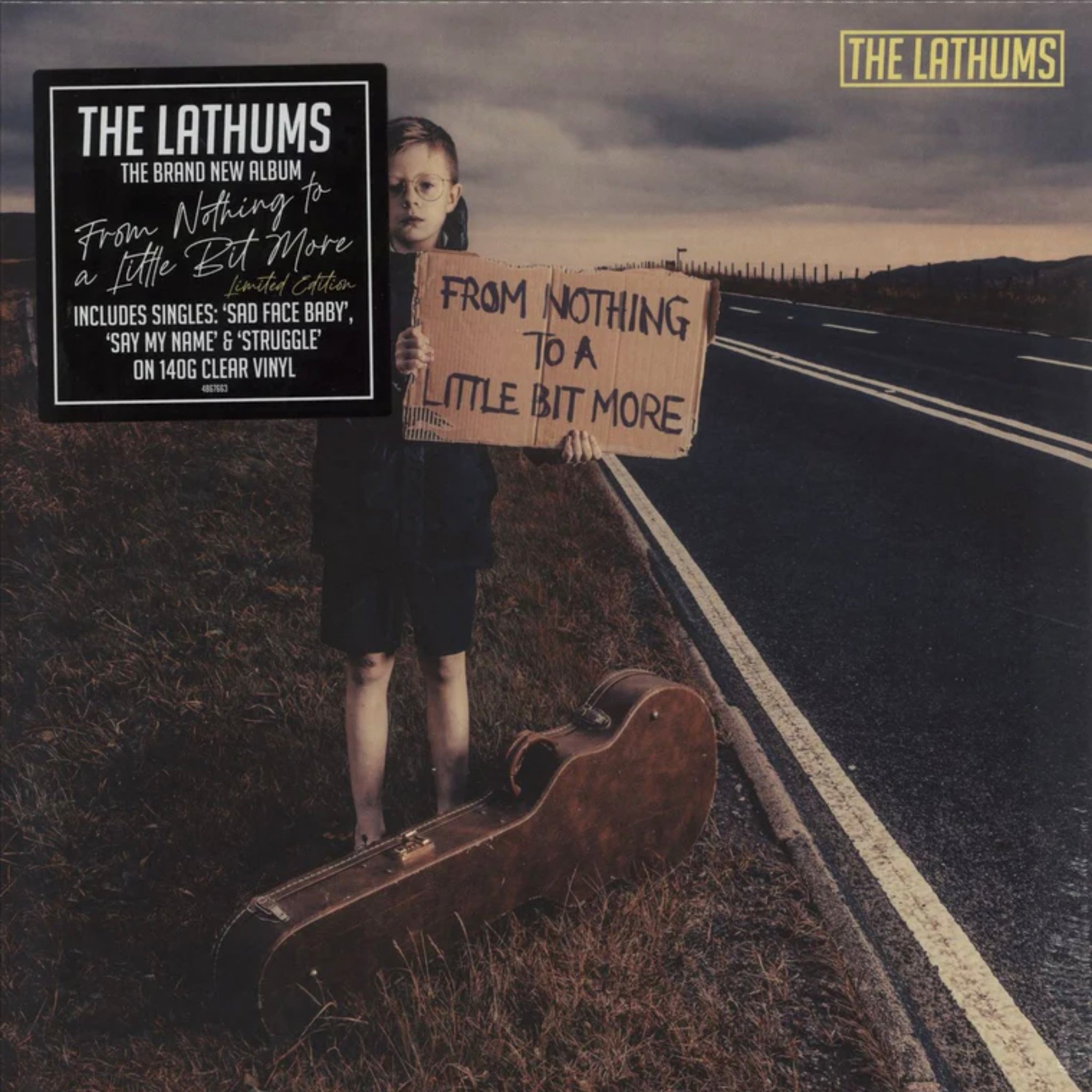 The Lathums From Noting To A Little Bit More clear vinyl LP
